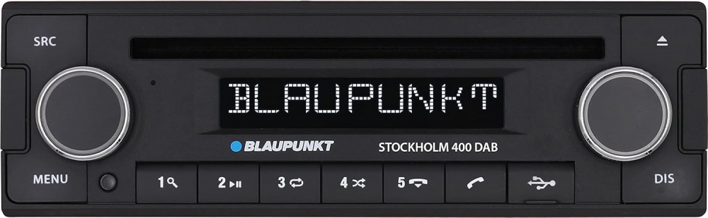 Blaupunkt Stockholm 400 DAB, retro bilstereo med Bluetooth og DAB+