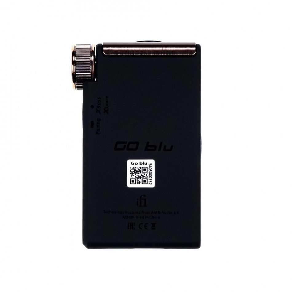 iFi Audio Go Blu, bærbar hodetelefonforsterker med Bluetooth & DAC