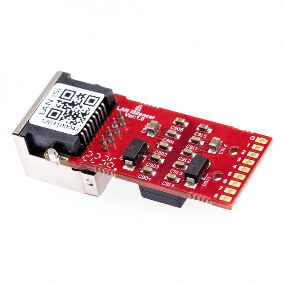 iFi Audio LAN iSilencer, galvanisk isolering for Ethernet