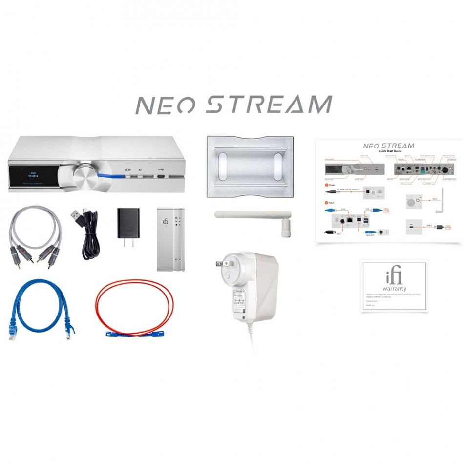 iFi Audio NEO Stream, nettverksavspiller med Tidal Connect, Roon & AirPlay