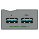 Silent Power USB iPurifier Pro, USB-lydfilter Silent Power USB iPurifier Pro, USB-lydfilter