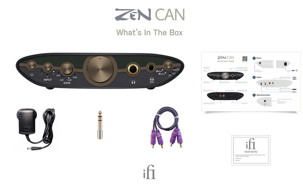 iFi Audio Zen CAN 3, Klasse A-hodetelefonforsterker