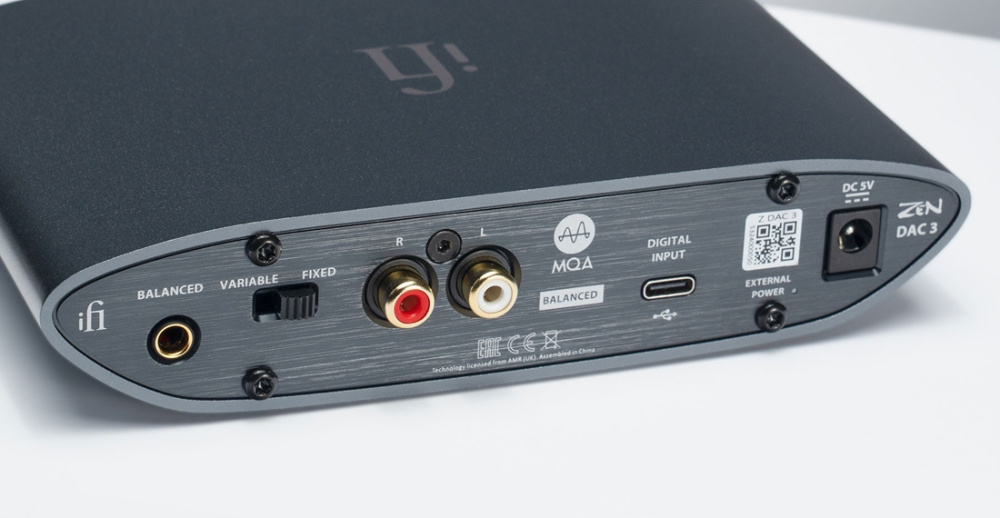iFi Audio Zen DAC 3, USB-DAC med USB-C & hodetelefonutgang