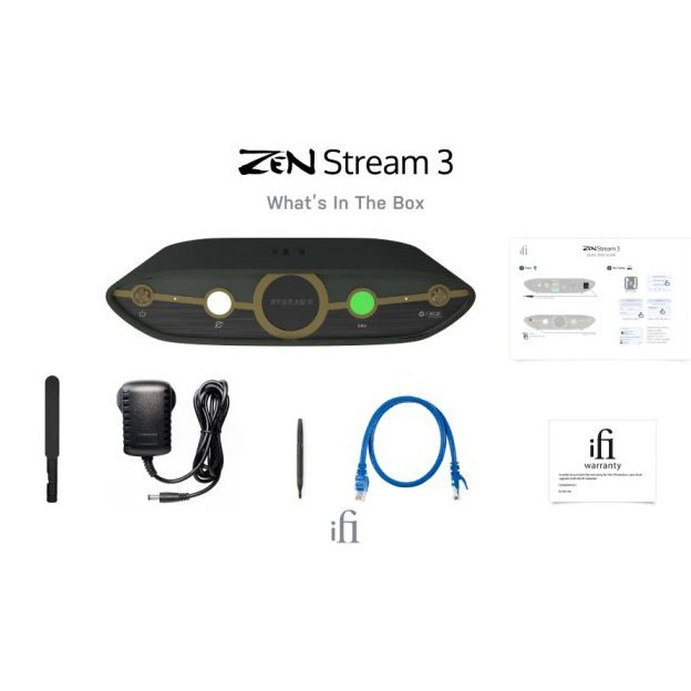 iFi Audio Zen Stream 3, streamer med AirPlay 2 & MQA