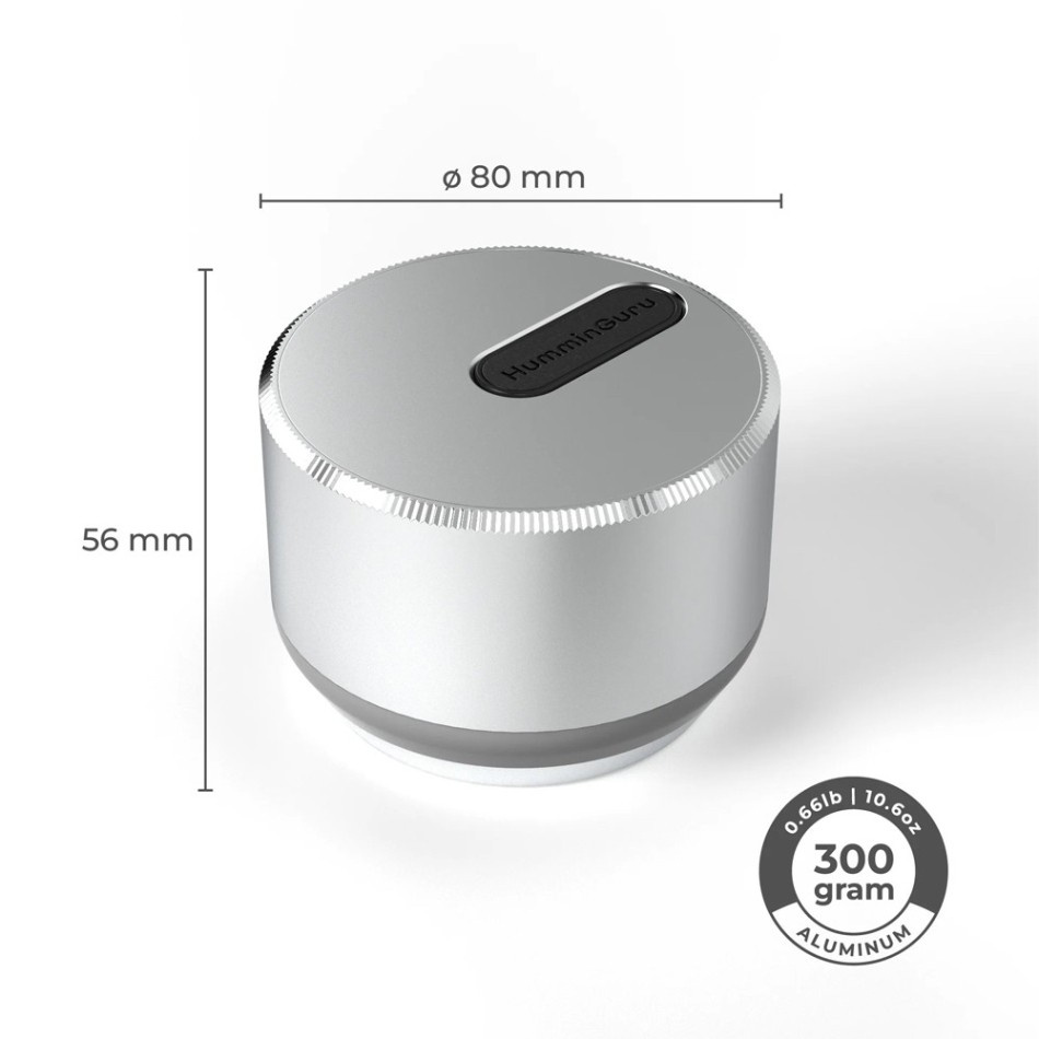 HumminGuru LUMI Record Stabilizer, platepuck