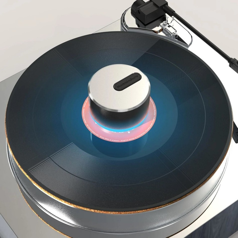 HumminGuru LUMI Record Stabilizer, platepuck
