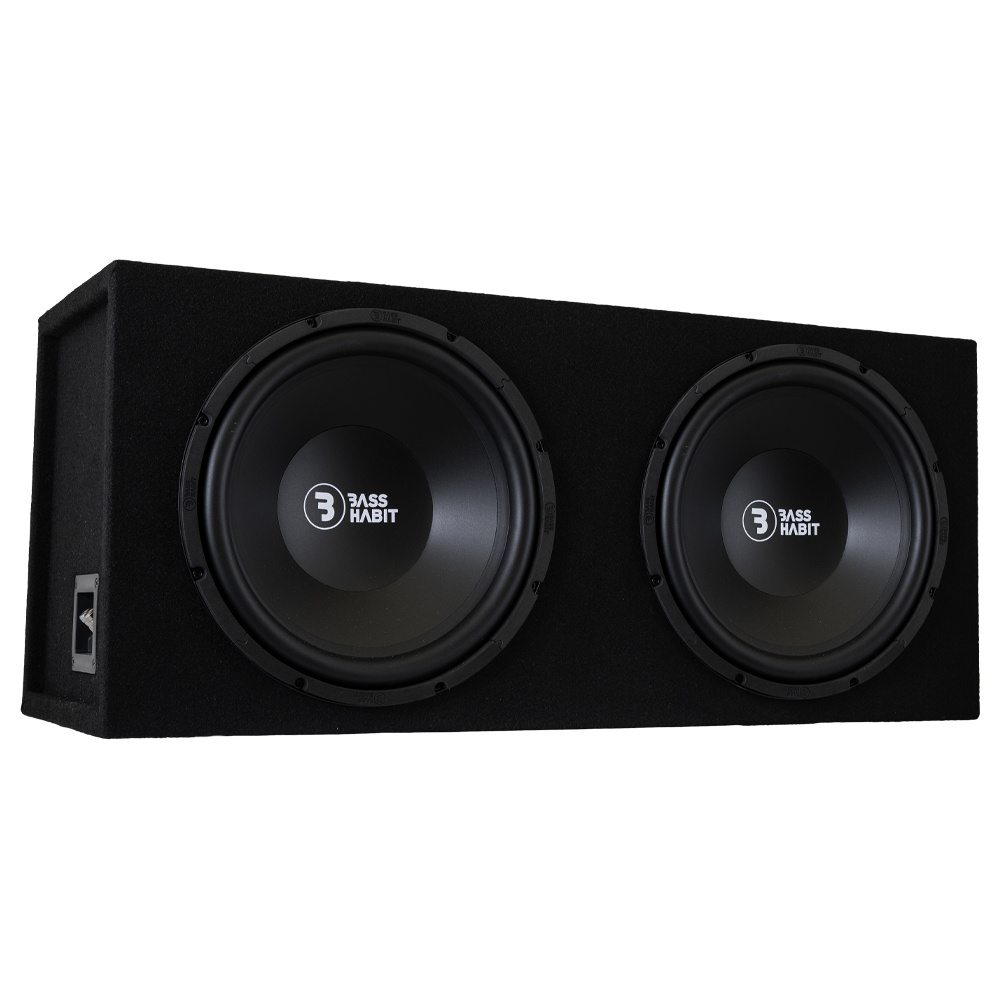 Bass Habit Play 212S, 2x12 tommer lukket basskasse