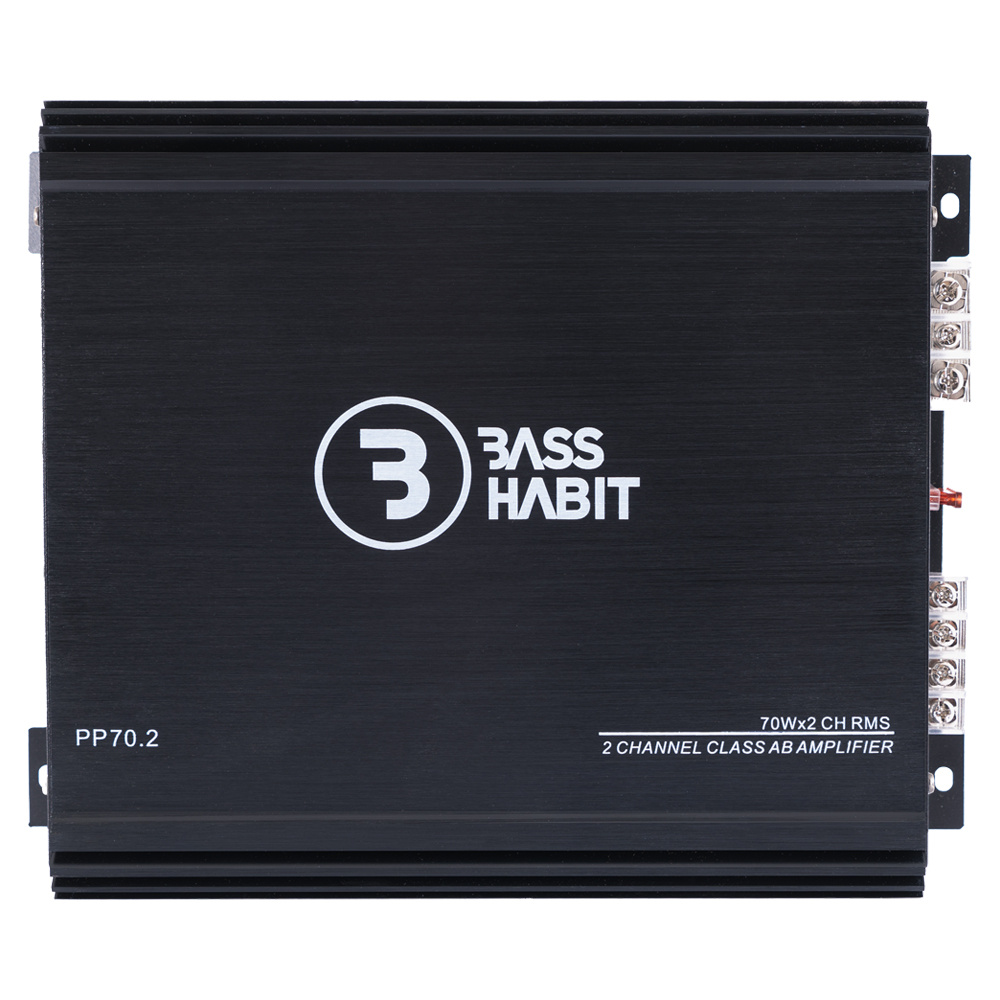 Bass Habit Play Power 70.2, 2-kanals forsterker