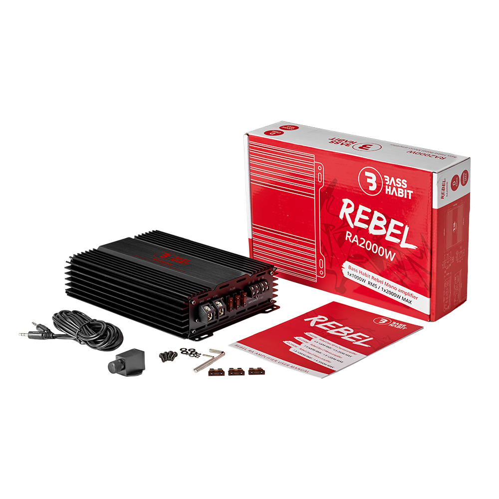 Bass Habit Rebel RA2000W, monoblokk