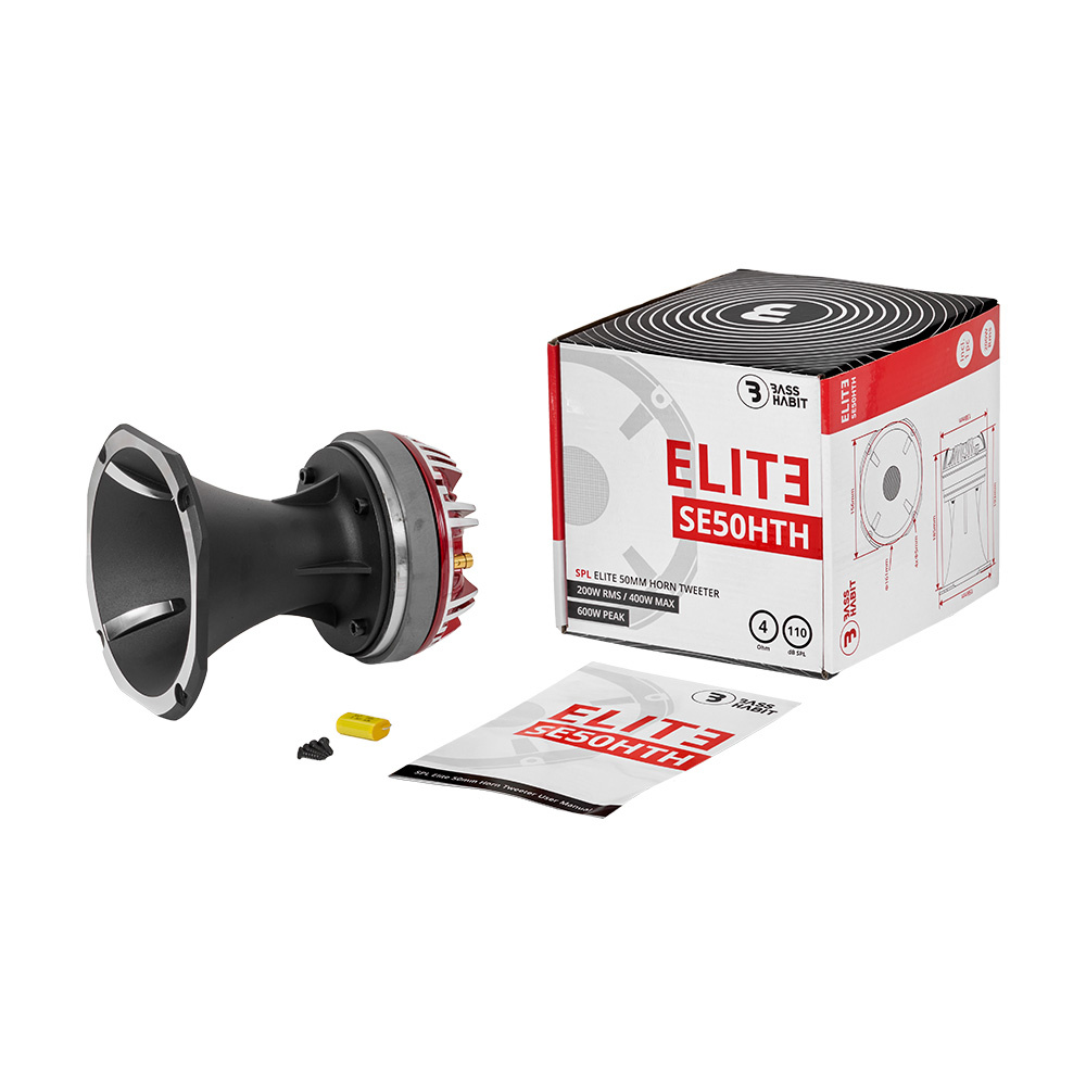Bass Habit SPL Elite SE50HTH, tung 2-tommers driver