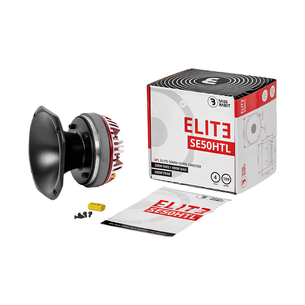 Bass Habit SPL Elite SE50HTL, kompakt 2-tommers driver