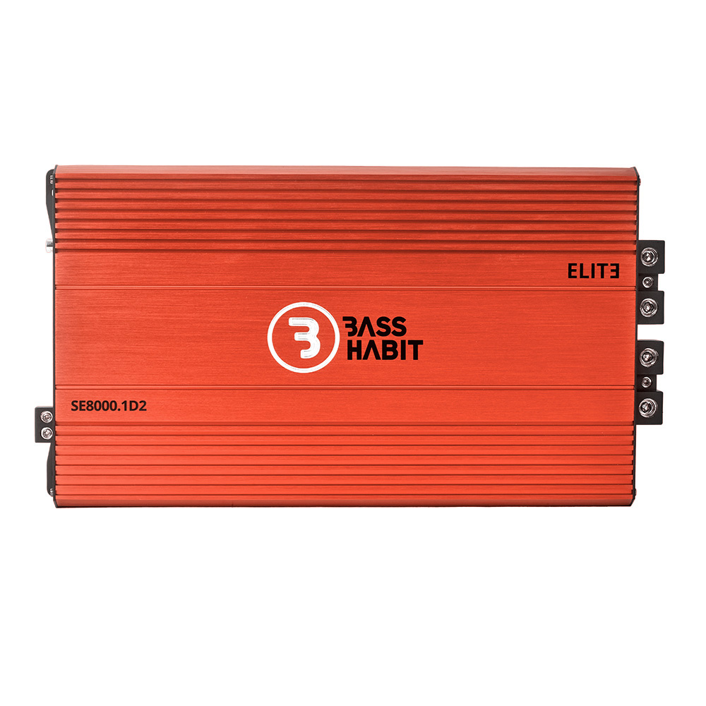 Bass Habit SPL ELITE 8000.1D2, ekstremt strømmesterkt monoblokk