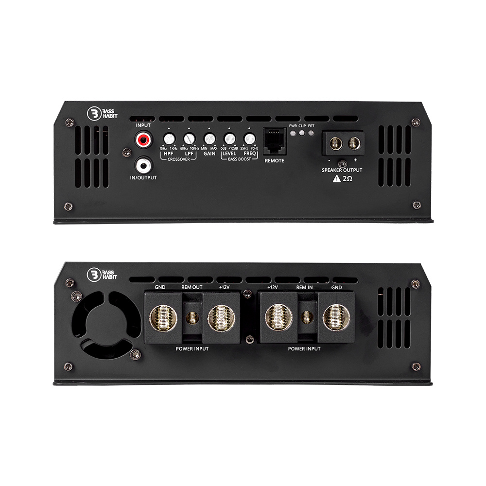 Bass Habit SPL ELITE 8000.1D2, ekstremt strømmesterkt monoblokk