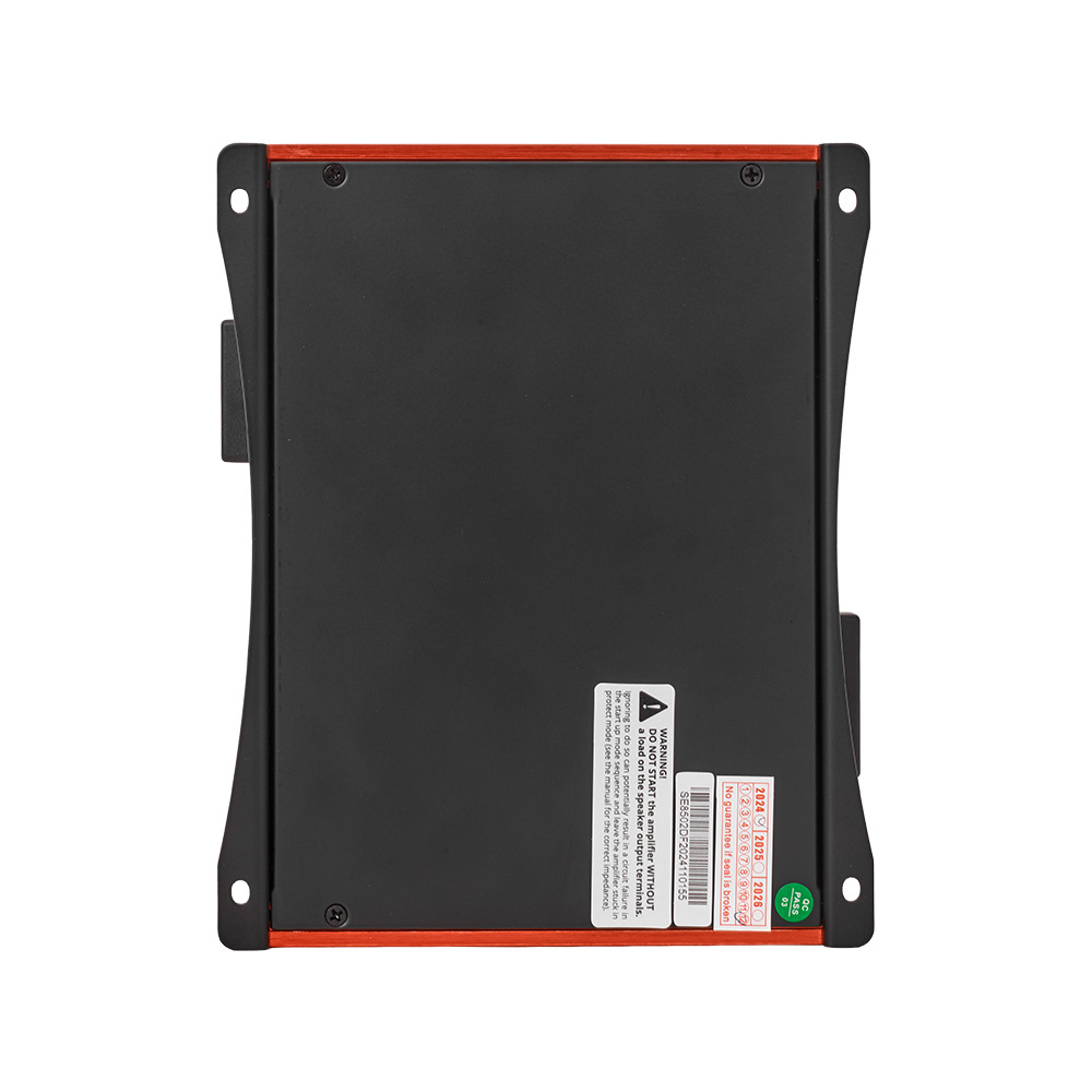 Bass Habit SPL ELITE 850.2DF, strømsikkert tokanals forsterker