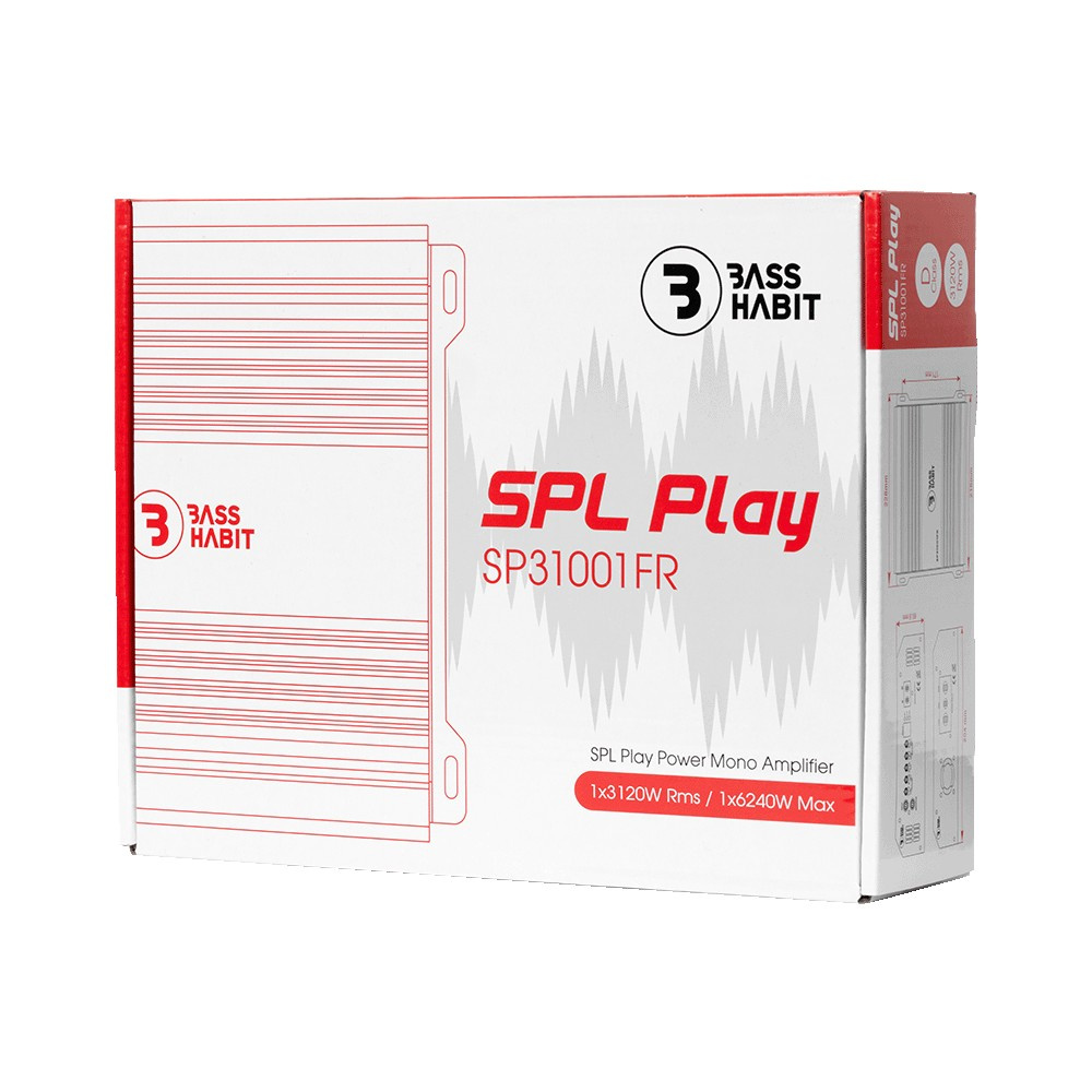 Bass Habit SPL Play SP31001FR, monoblokk