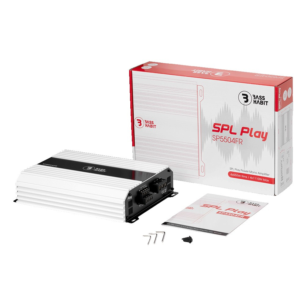 Bass Habit SPL Play SP5504FR, firekanals forsterker