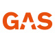 GAS-dekal oransje 30x10.5cm