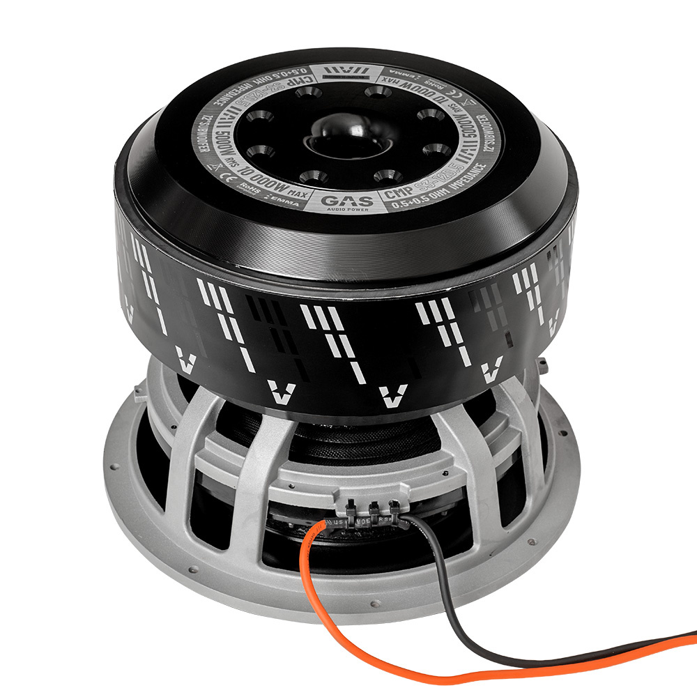GAS CMP S3-12D.5, ekstremt 12-tommers basshøyttaler med ferritt-hybridmotor