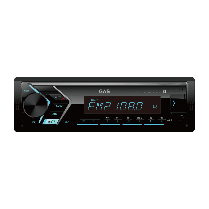 GAS GMA152BTR bilstereo med Bluetooth, FM-radio og 2 par lavnivå
