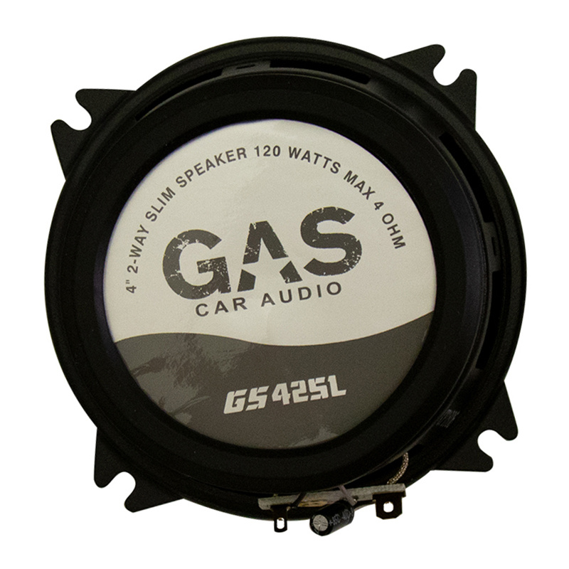 GAS Silver 4 tommer koaksialhøyttaler slim