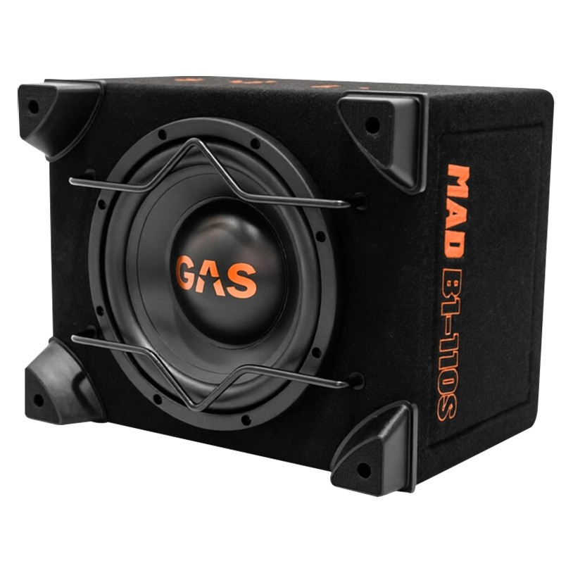 GAS MAD B1-110S, lukket 1x10-tommers basskasse