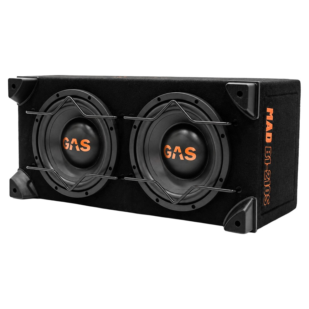 GAS MAD B1-210S, lukket 2x10-tommers basskasse