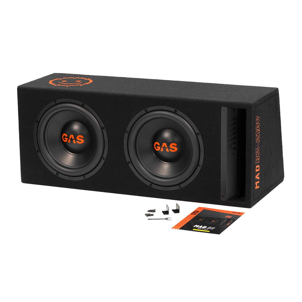 GAS MAD B2-210V, 2x10 tommers basskasse