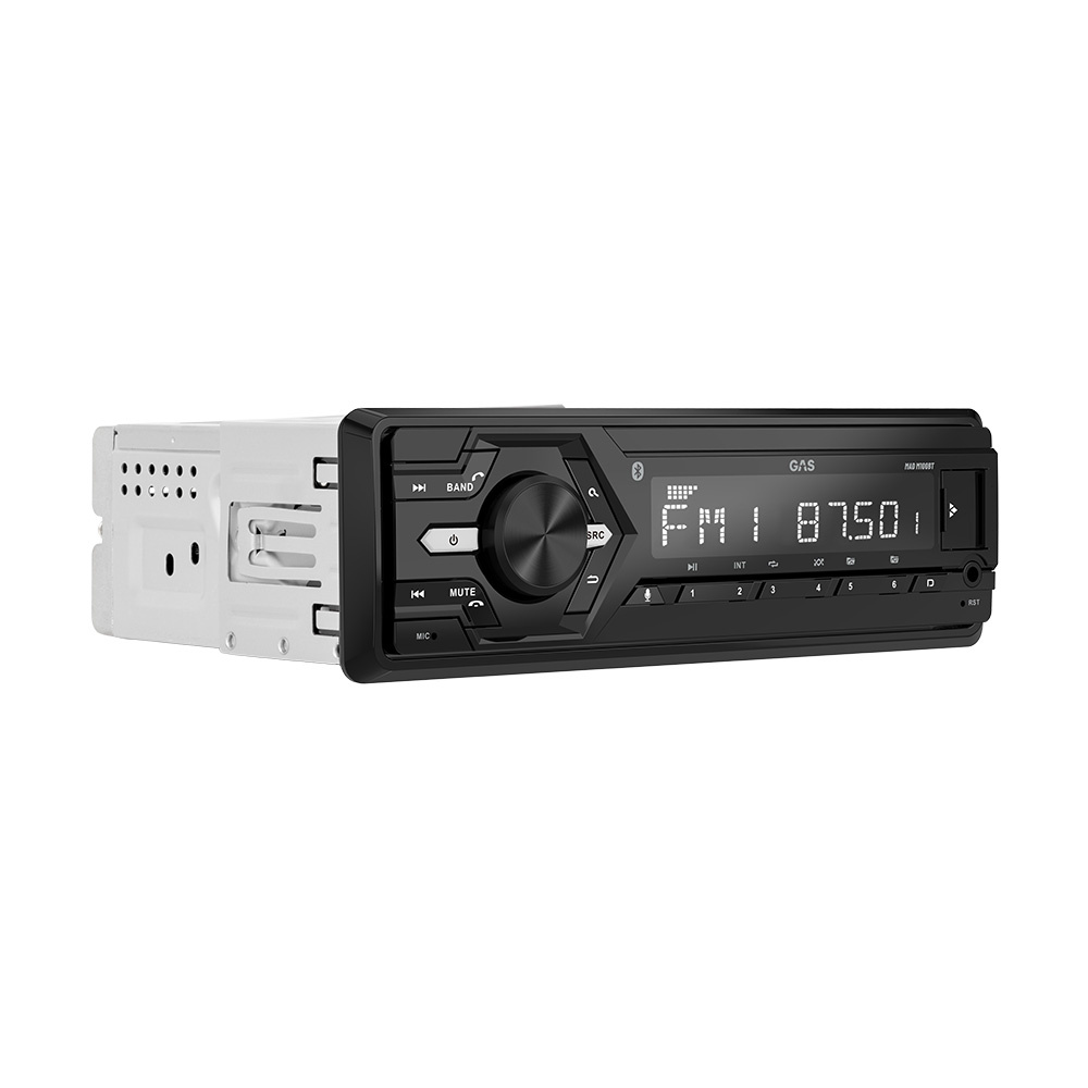 GAS MAD M100-BT, bilstereo med Bluetooth, AUX, USB og 2 par lavnivå