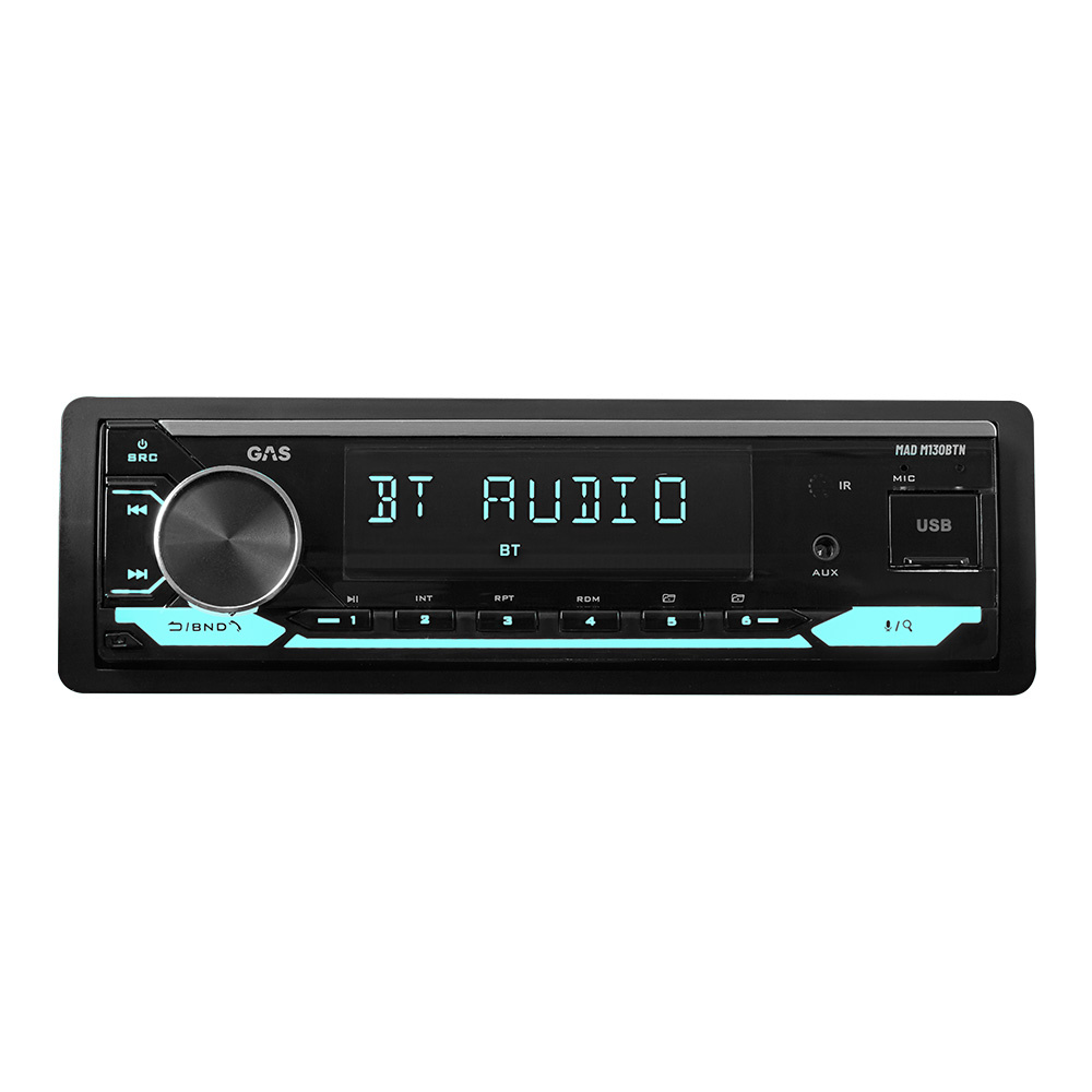 GAS MAD M130-BTN bilstereo med Bluetooth, DSP og 3 par lavnivå