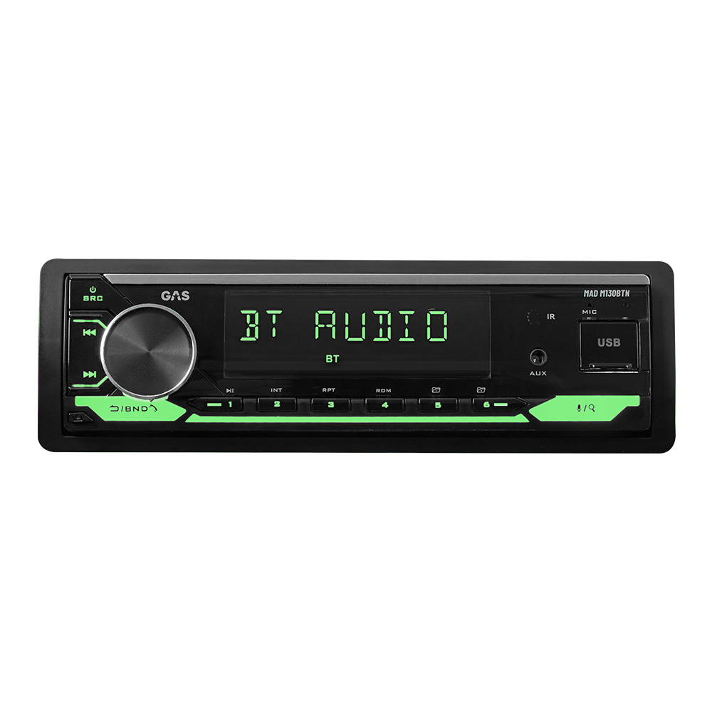 GAS MAD M130-BTN bilstereo med Bluetooth, DSP og 3 par lavnivå