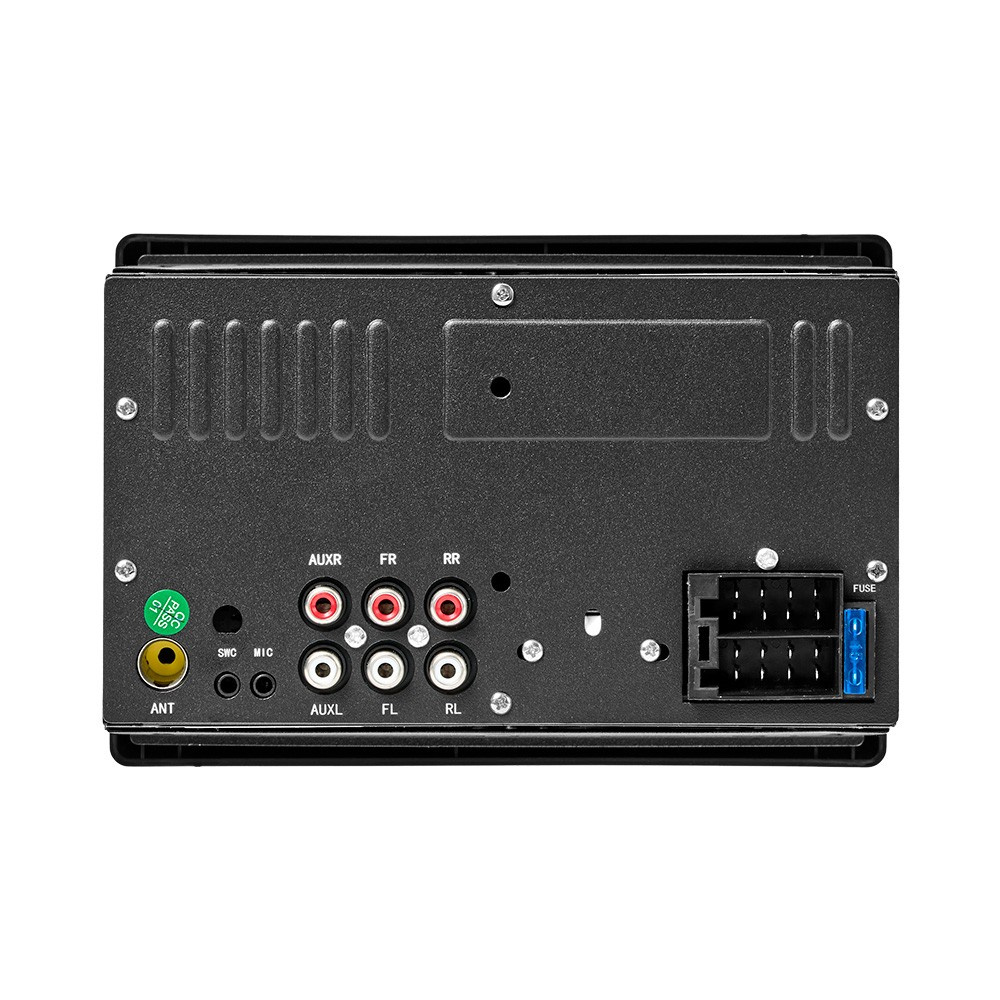 GAS MAD M210-BTR, 2-DIN bilstereo med Bluetooth og 2 par lavnivåutganger