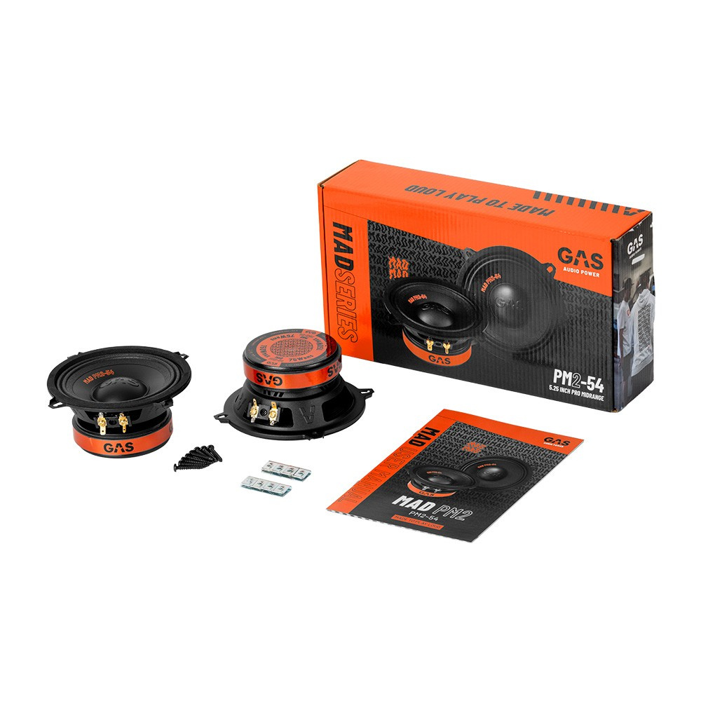 GAS MAD PM2-54, rå 5.25 tommers mellomtone
