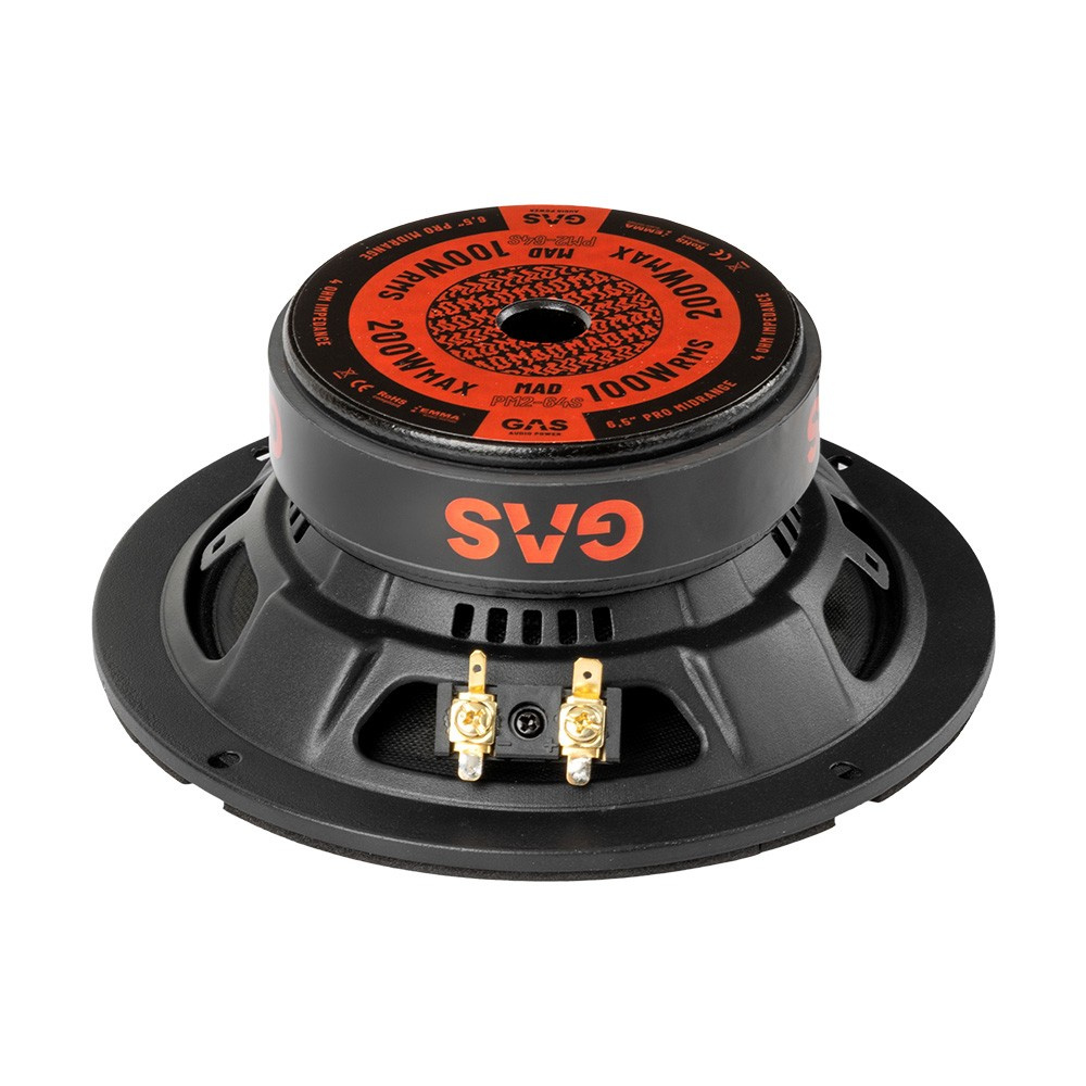 GAS MAD PM2-64S, slank 6,5-tommers midbass