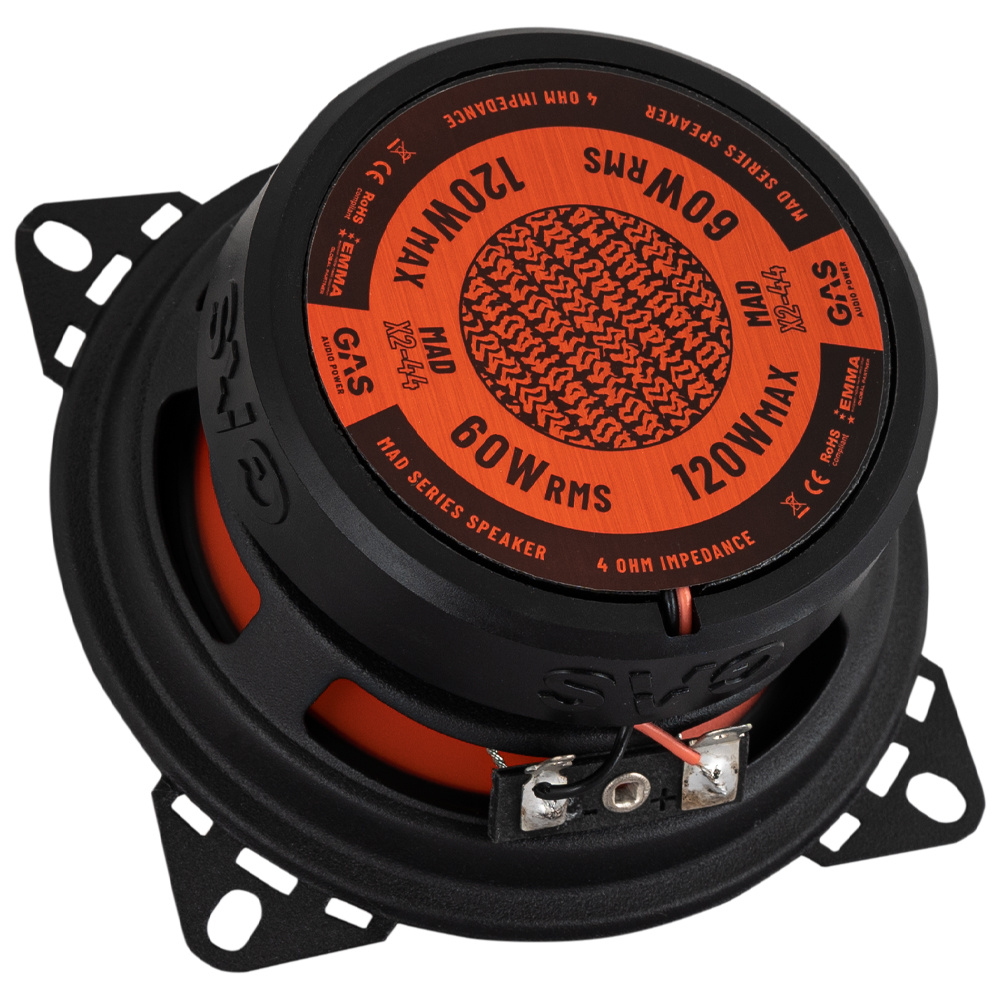 GAS MAD X2-44, 4 tommers koaksialhøyttaler