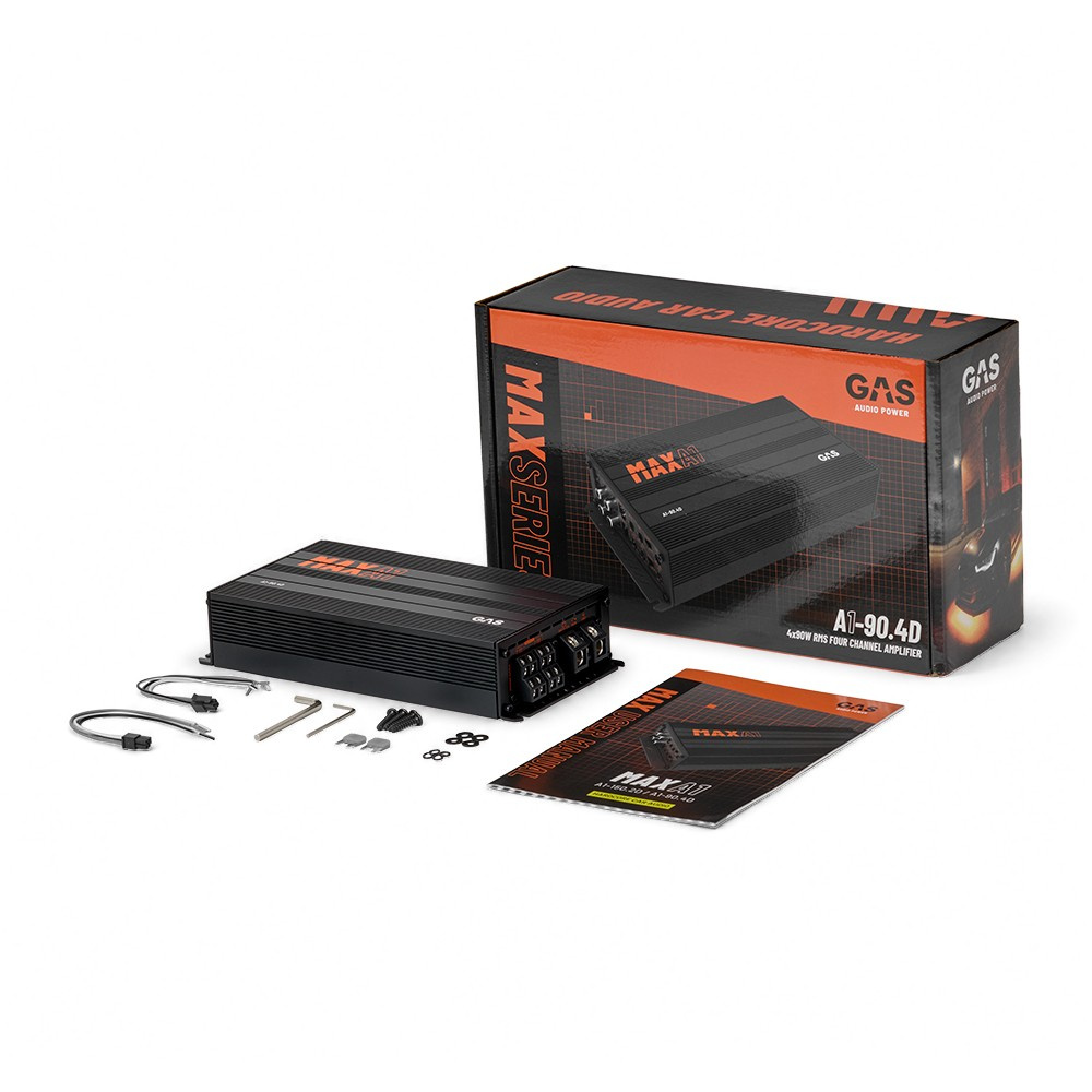 GAS MAX A1-90.4D, firekanals forsterker
