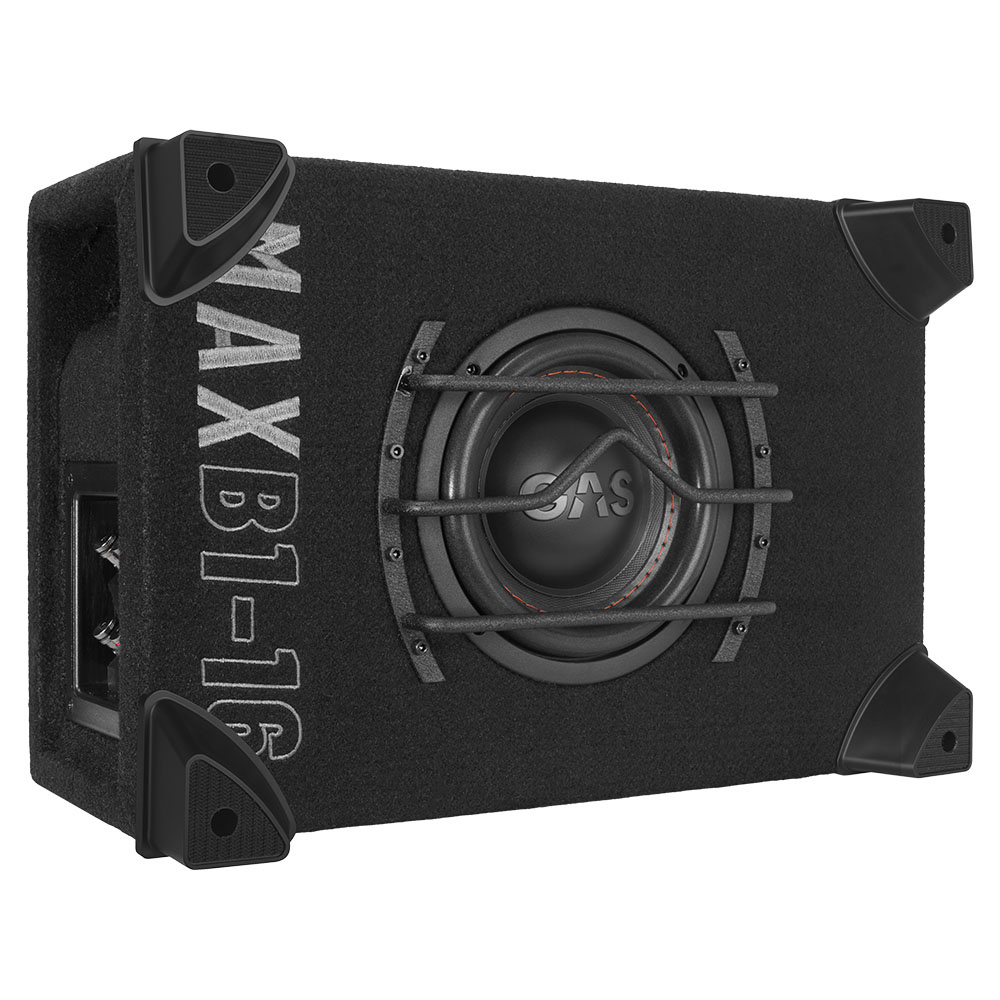 GAS MAX B1-16, rå 1x6.5 tommers basskasse