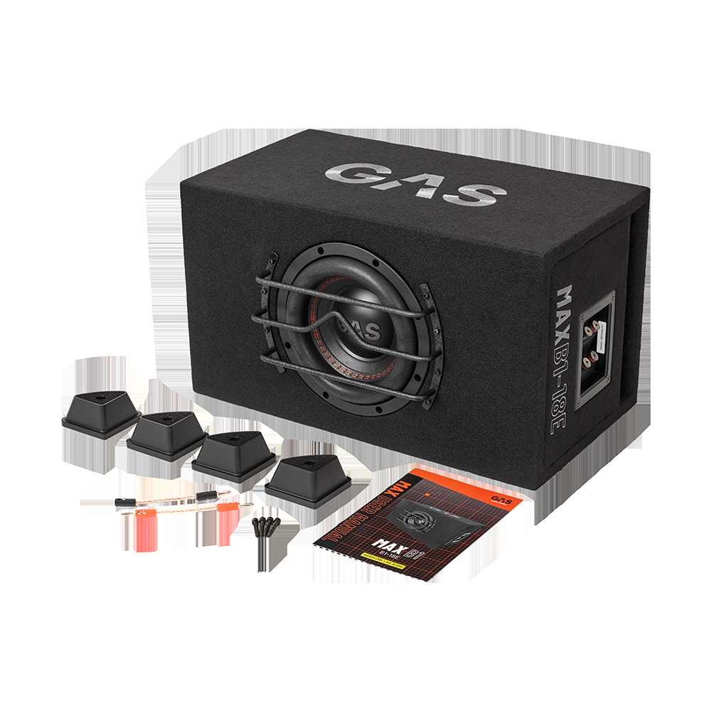 GAS MAX B1-18E, virkelig tung 1x8 tommers basskasse
