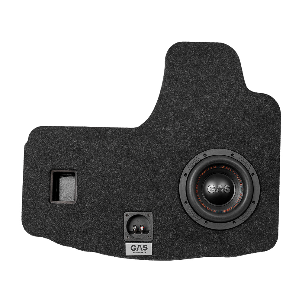 GAS MAX B1-18PO2, rå 8 tommers basskasse til Polestar 2 (2020-2023)