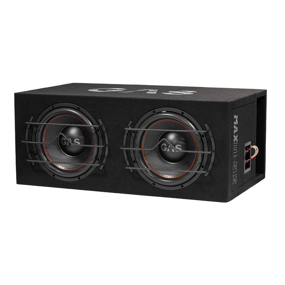 GAS MAX B1-212, rå 2x12 tommers basskasse