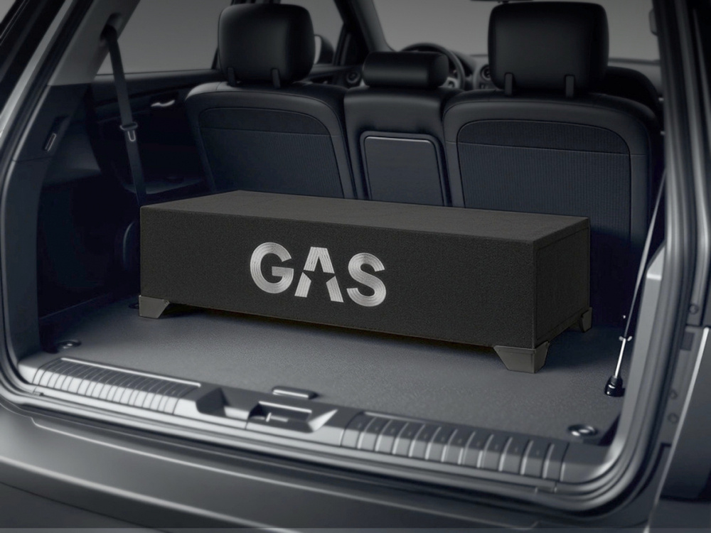 GAS MAX B1-28, virkelig tung 2x8 tommers basskasse