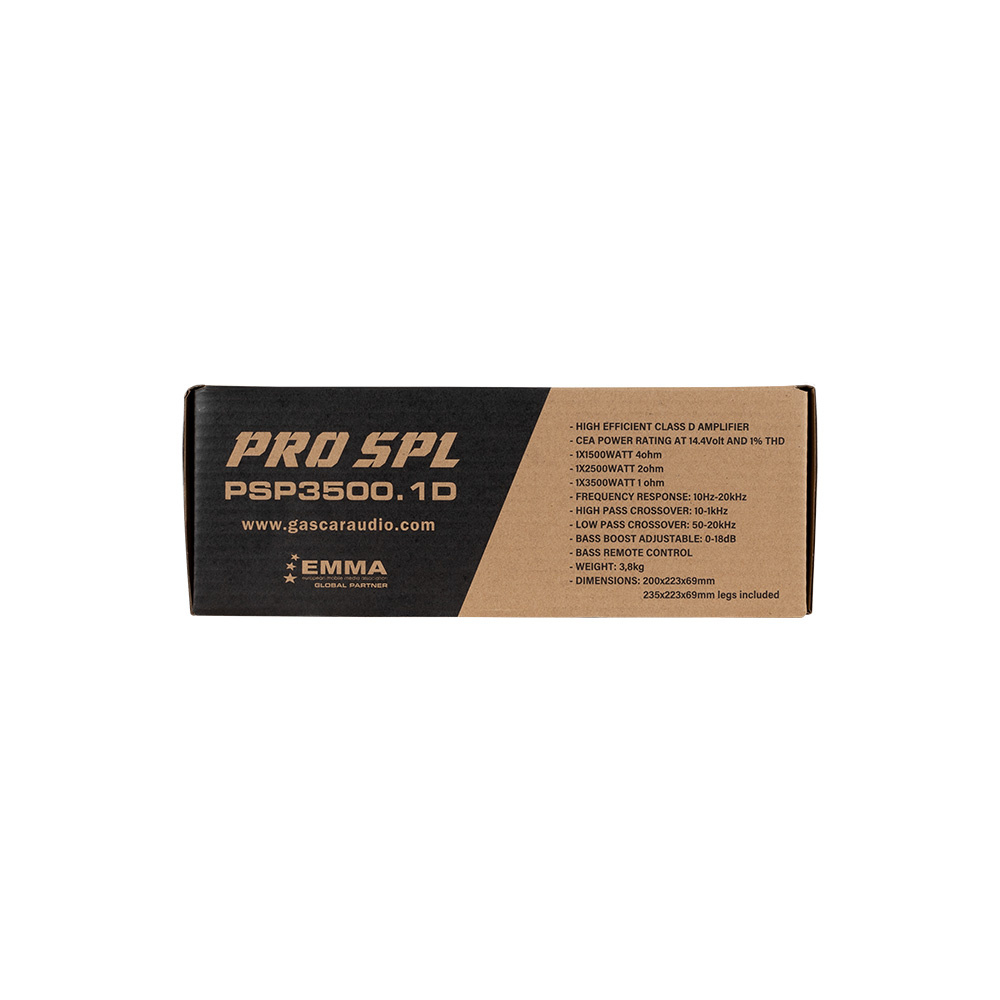 GAS PRO SPL POWER 3500.1D, monoblokk
