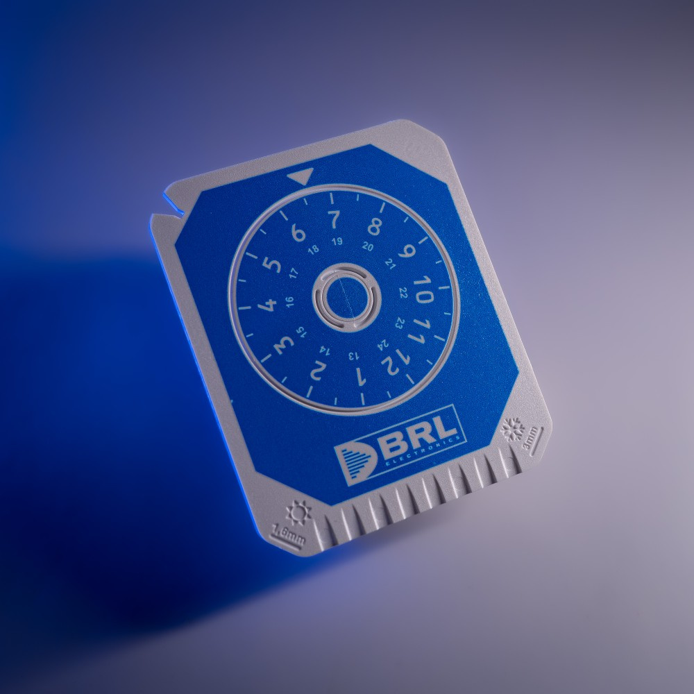 Isskrape med P-skive