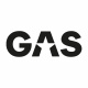 GAS-Klistremerke 45x15.5cm, svart