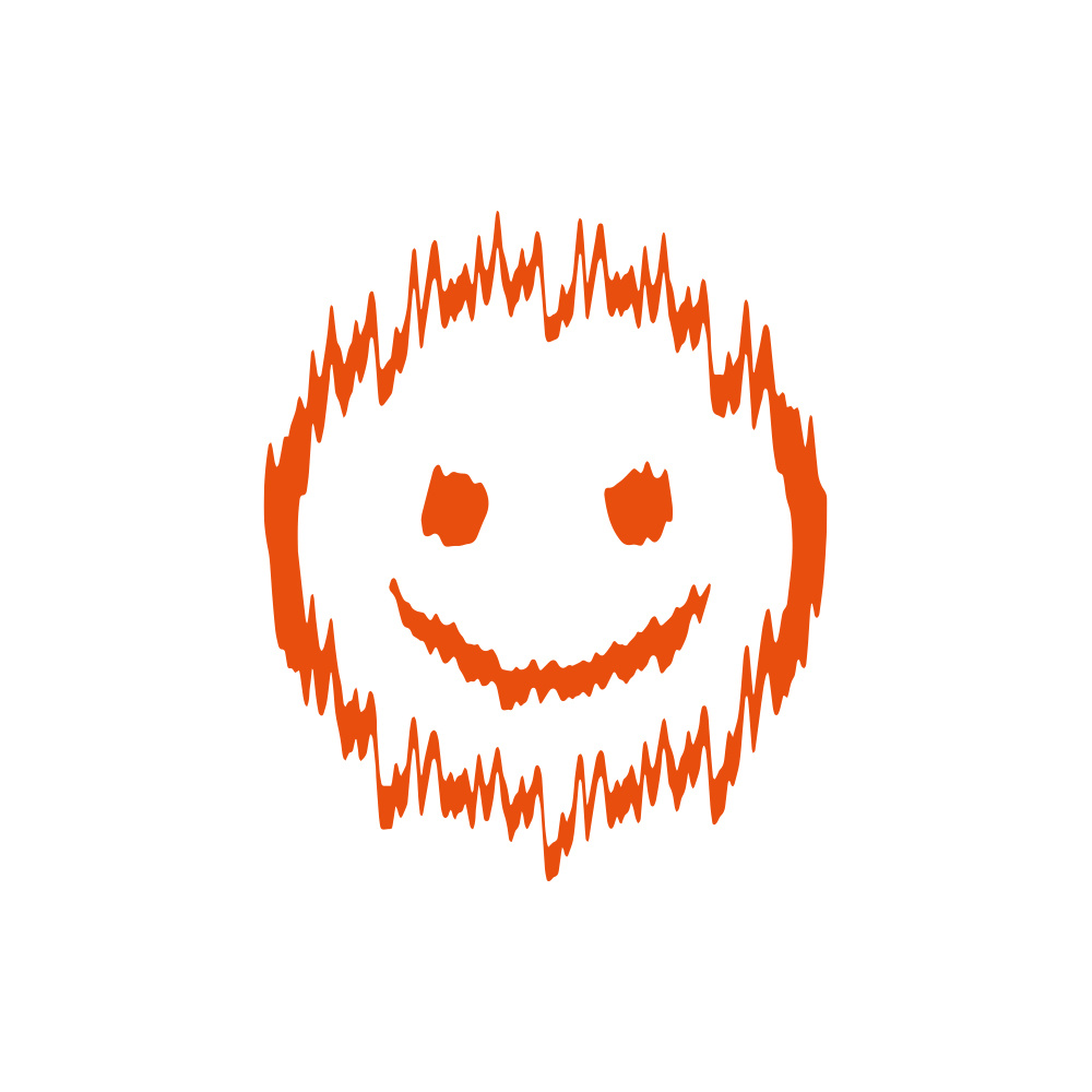 SHAKY 7x8.5cm, oransje