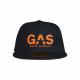 GAS Car Audio Caps, Svart/Oransj
