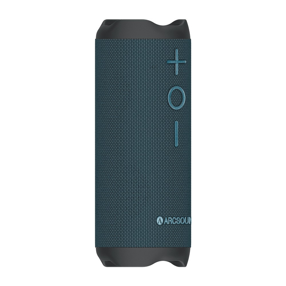 Arcsound EDGE Sapphire Blue kraftig bærbar høyttaler med Bluetooth, svart