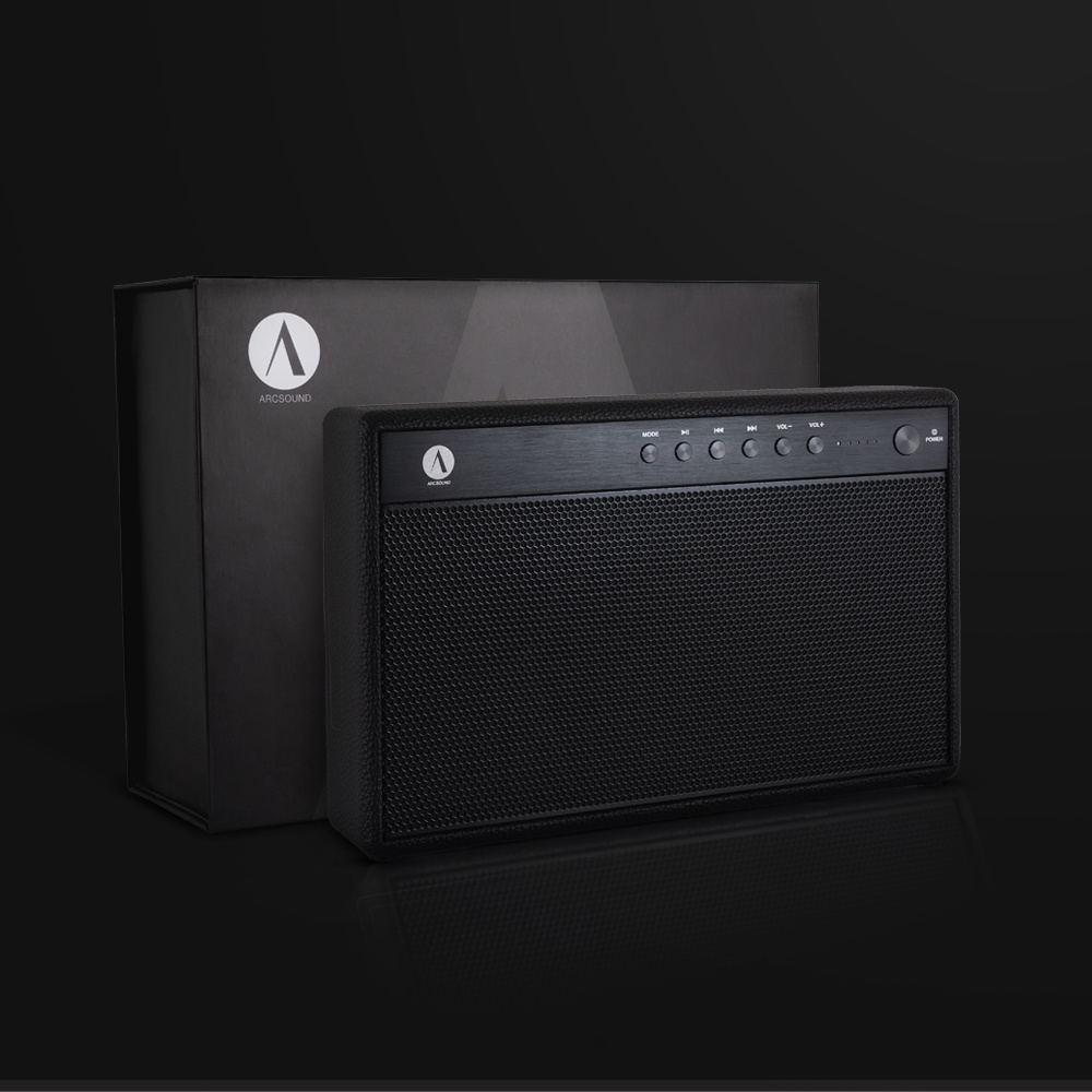 Arcsound Mist, bærbar Bluetooth-høyttaler i svart