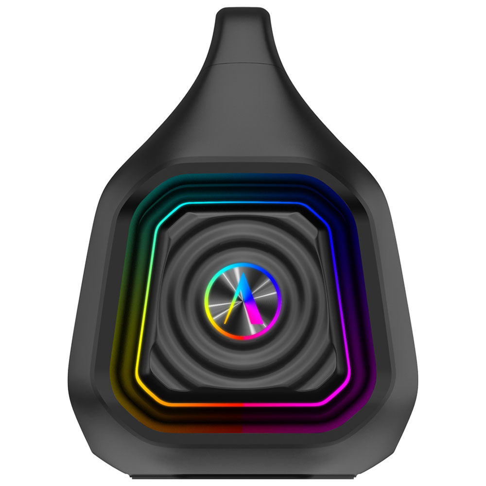 Arcsound STEAM kraftig bærbar partyhøyttaler med Bluetooth, svart