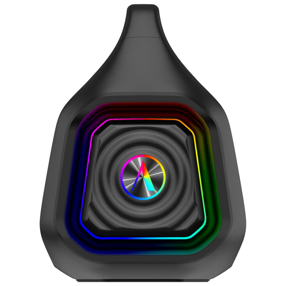 Arcsound STEAM kraftig bærbar partyhøyttaler med Bluetooth, svart