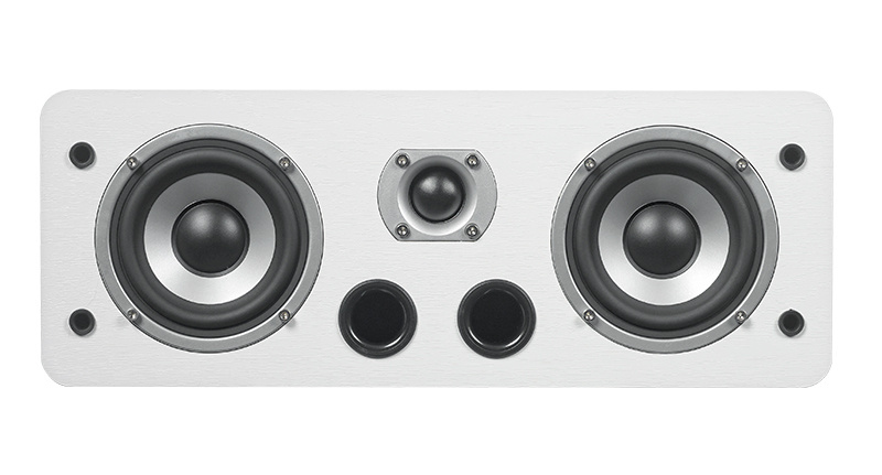 Dynavoice Magic C-4 EX v3 senterhøyttaler, hvit eik